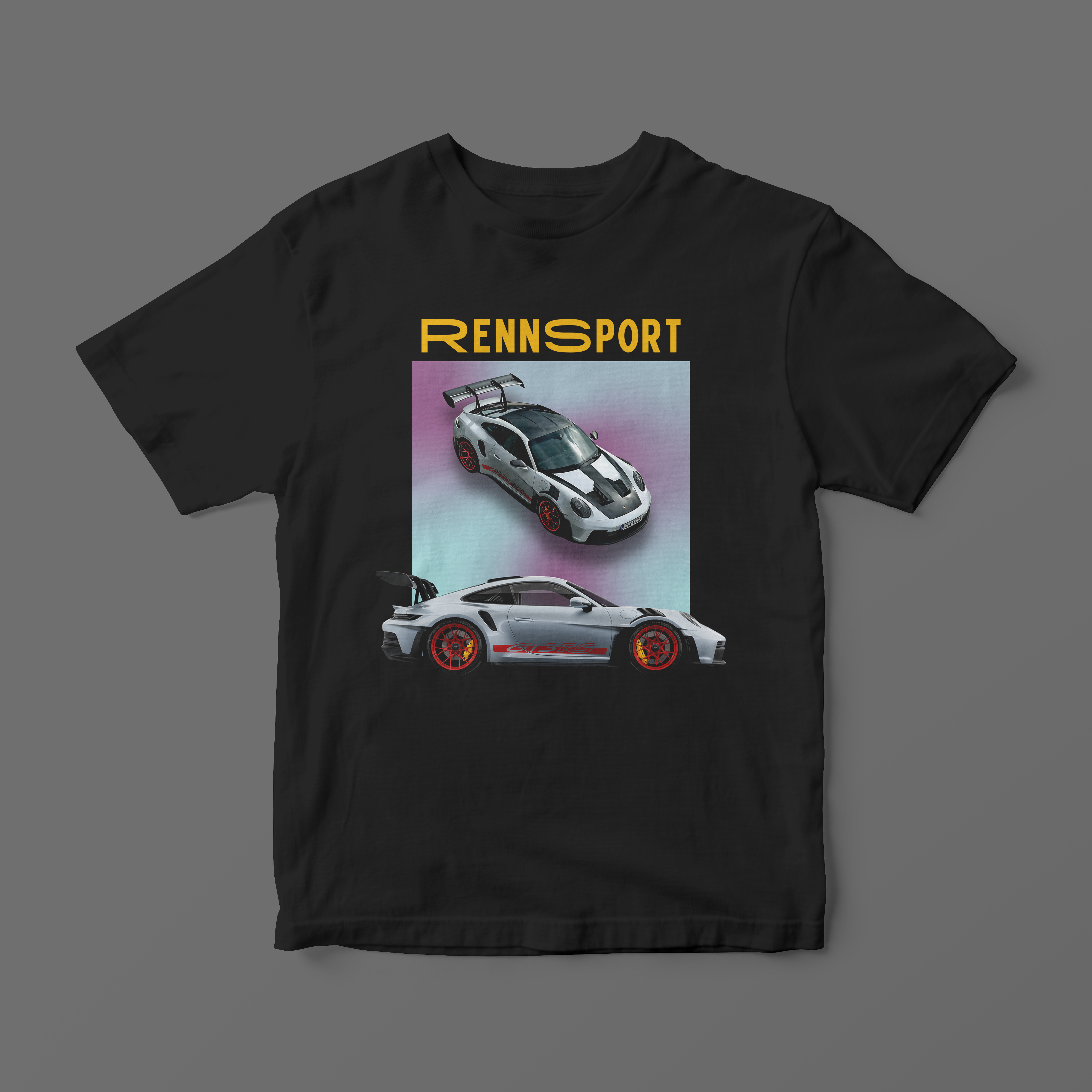 Rennsport black tshirt