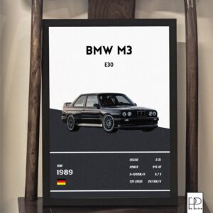 Персонализиран постер на BMW