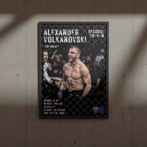 UFC постер Alexander Volkanovski