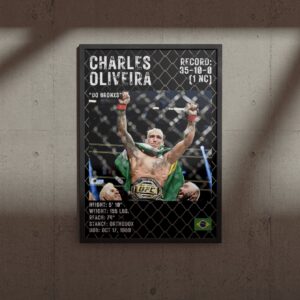 UFC постер Charles Oliveira