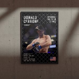 UFC постер Donald Cerrone