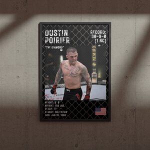 UFc постер Dustin Poirier
