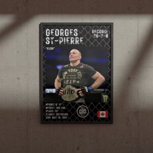 UFC постер GSP