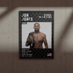 UFC постер Jon Jones