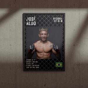 UFC постер Jose Aldo